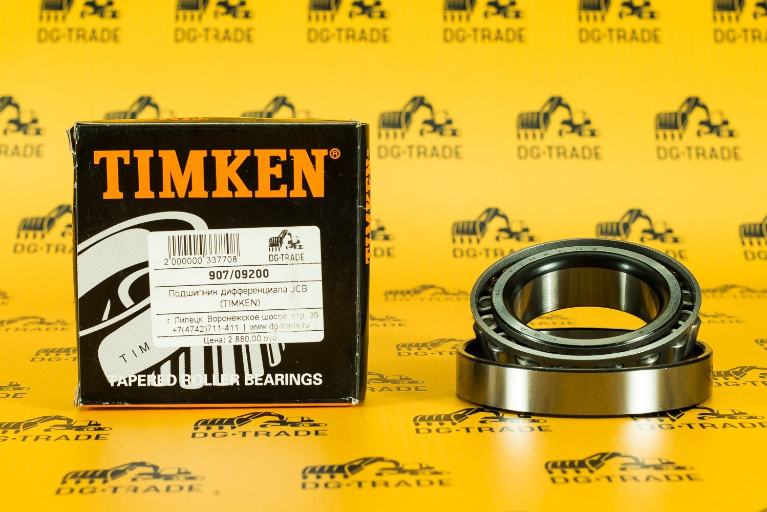 Подшипник дифференциала JCB (TIMKEN) 907/09200